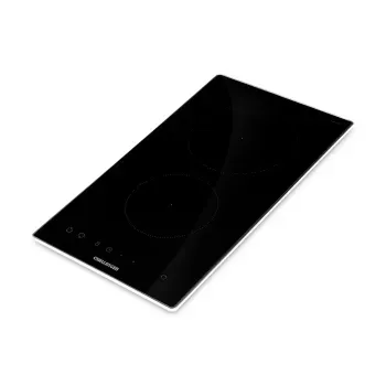 Estufa de Empotrar Challenger 2 Puestos Electrica 220V VT 6002 Negra_1